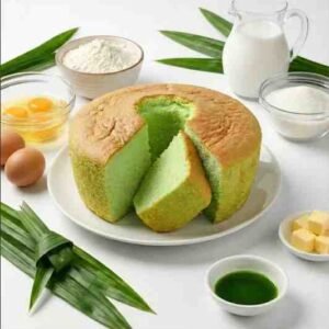 PANDAN CHIFFON CAKE