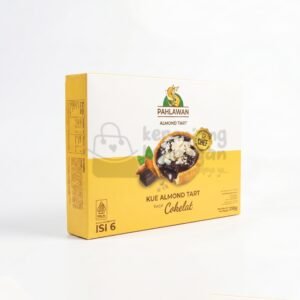 ALMOND TART - COKLAT (6 PCS)