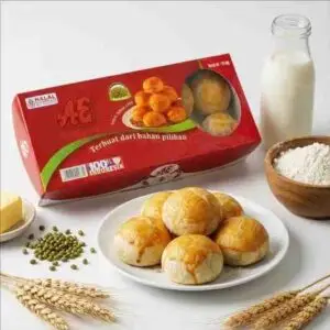 PIA CRISPY AE KACANG HIJAU