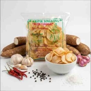 KRIPIK SINGKONG ANGSA BESAR PEDAS