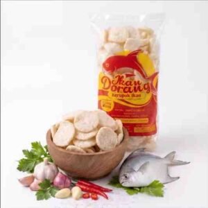 KRUPUK IKAN DORANG MATANG